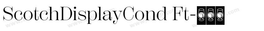 ScotchDisplayCond Ft字体转换